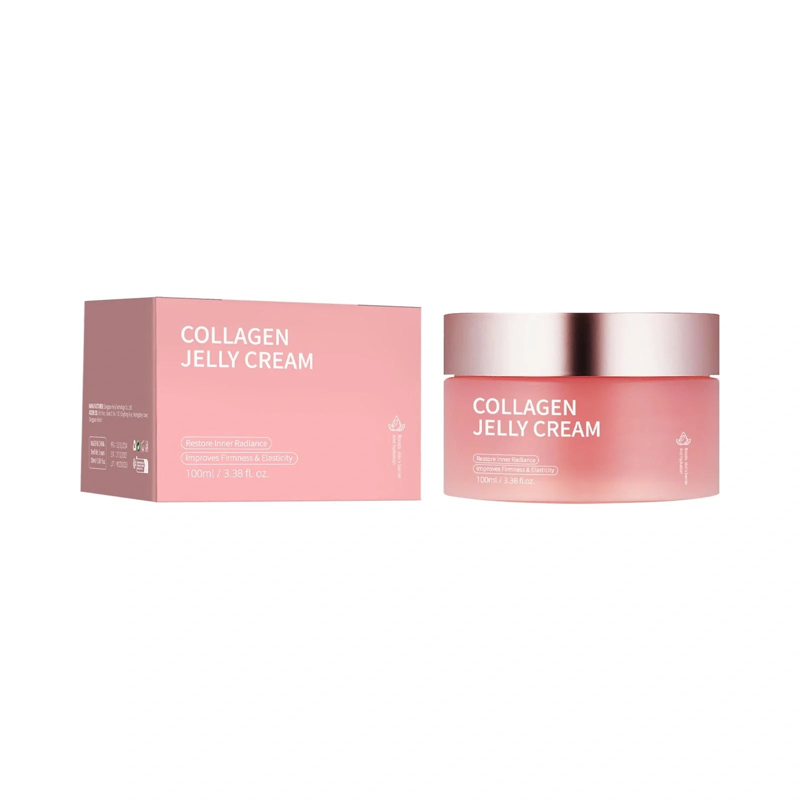 Collagen Jelly Face Cream with Nicotinamide for moisturising and brightening skin