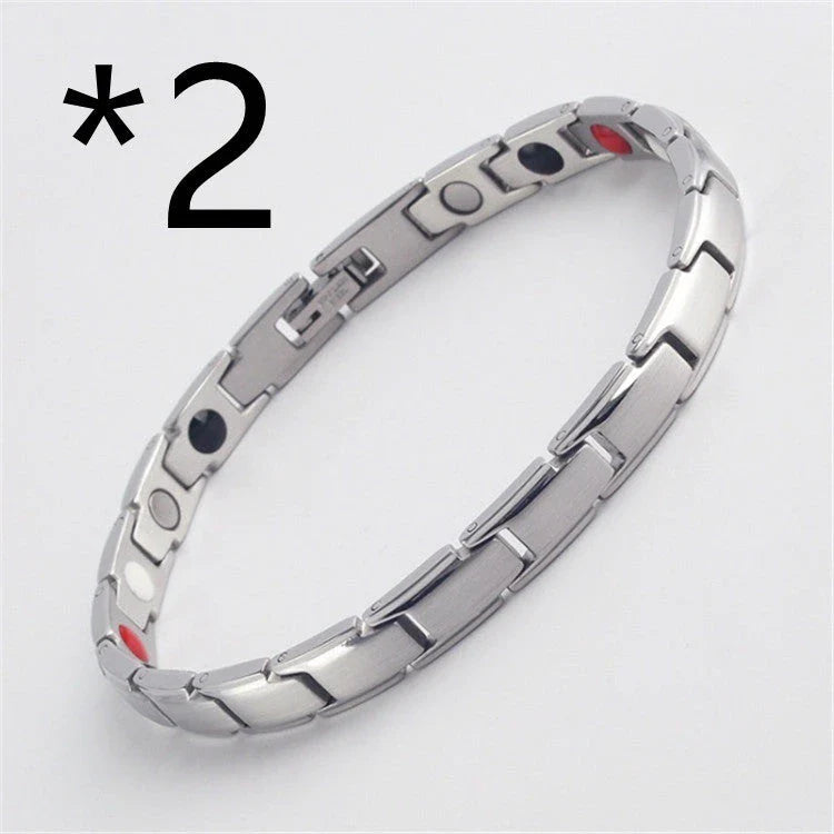 Premium weight loss and slimming bracelet with rhombus design for arthritis pain relief and improved circulation