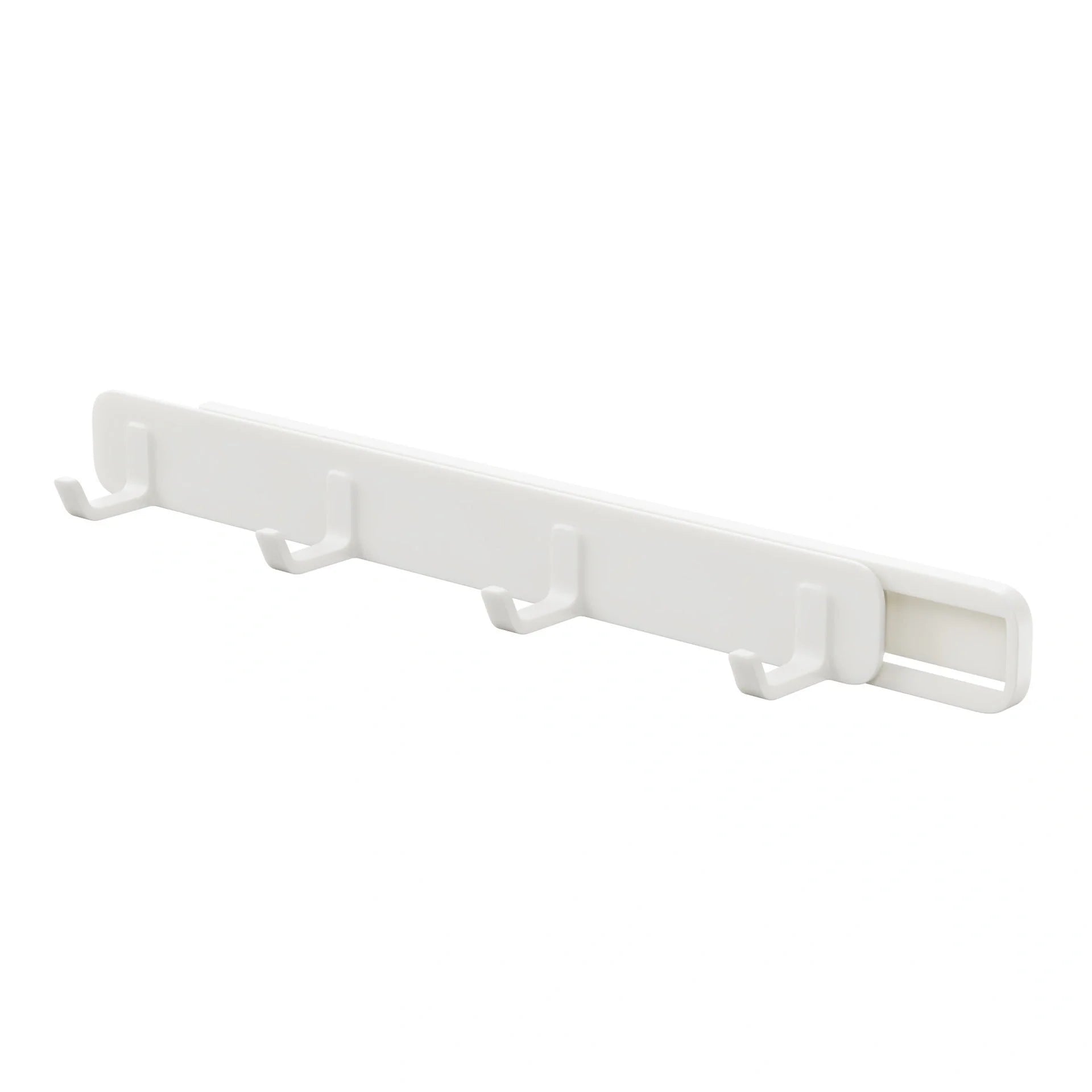Four-row gap hook for kitchen and bathroom storage, no drill installation