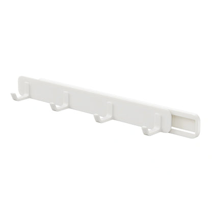 Four-row gap hook for kitchen and bathroom storage, no drill installation