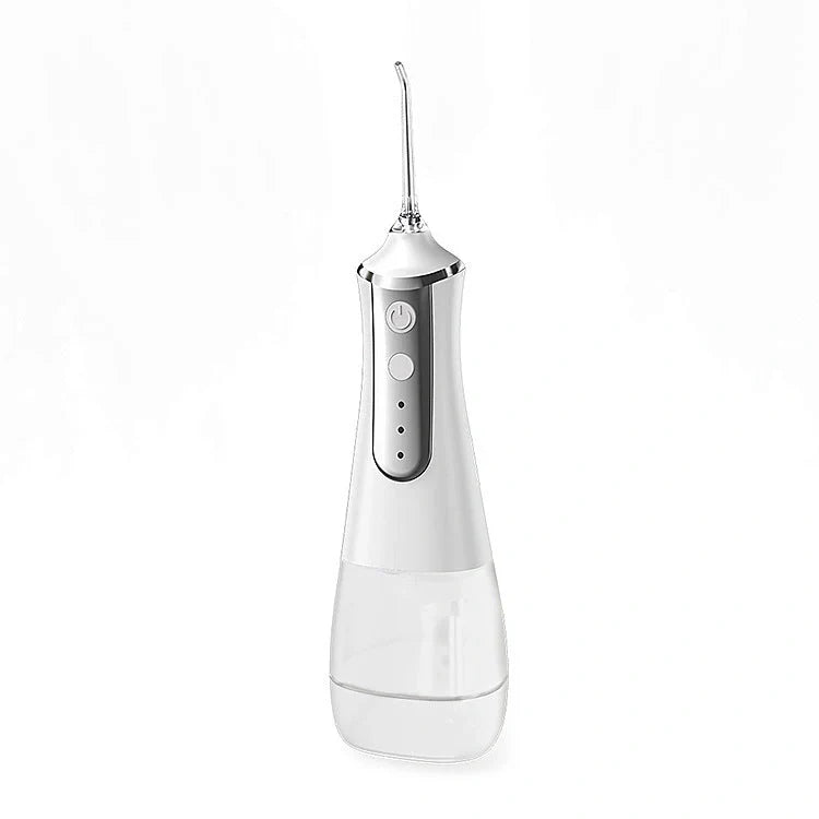 USB rechargeable oral irrigator with 3 cleaning modes and 350ml water tank