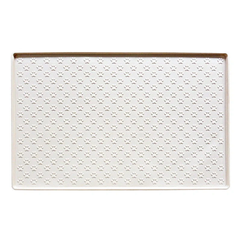 Waterproof and easy-to-clean silicone pet mat in various colours, designed for the comfort and convenience of dogs and cats in the UK.