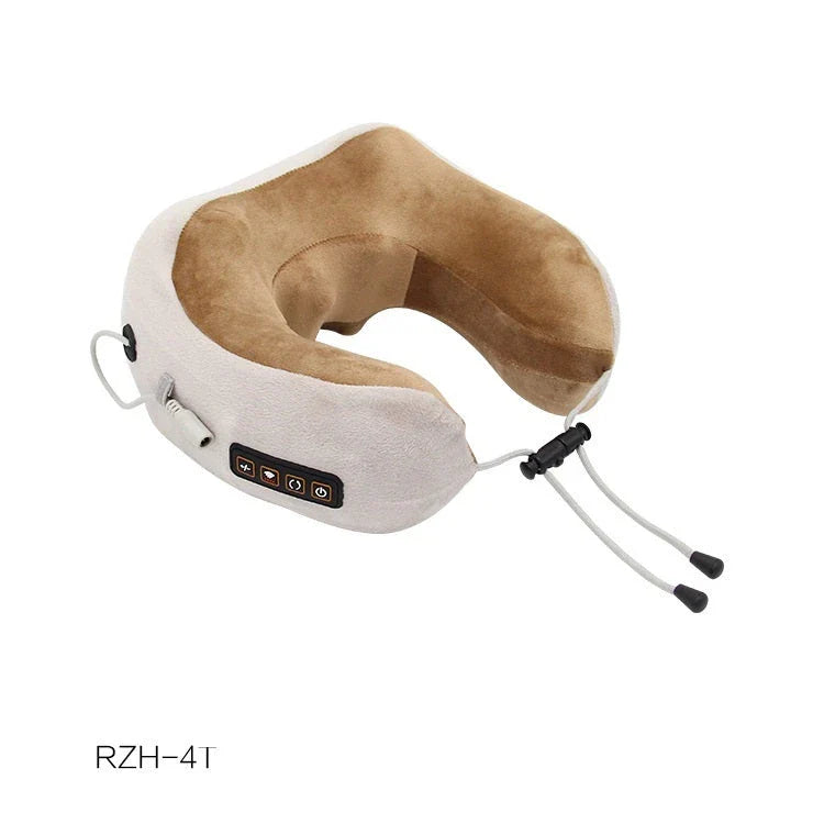 Luxurious Therapeutic Neck and Shoulder Massager with Premium Velvet Exterior and Customisable Massage Settings