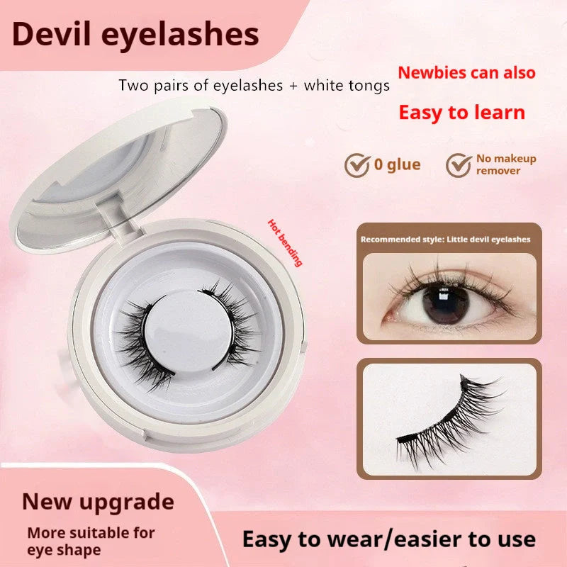 Magnetic mink false eyelashes in various styles and colours, designed for a natural and captivating eye look.