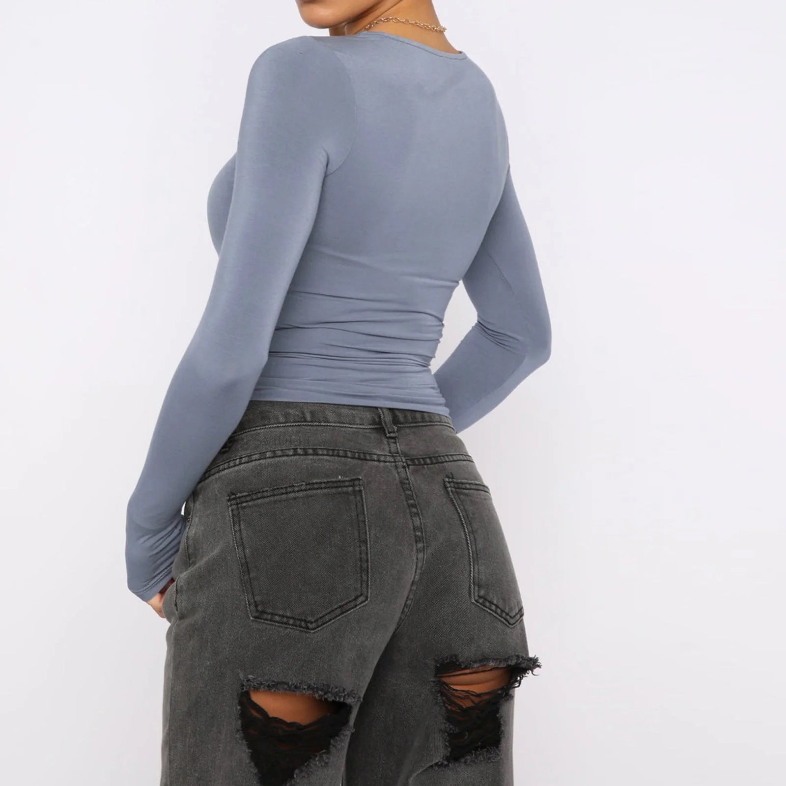 Stylish women's polyester pullover tops in a variety of colours and sizes