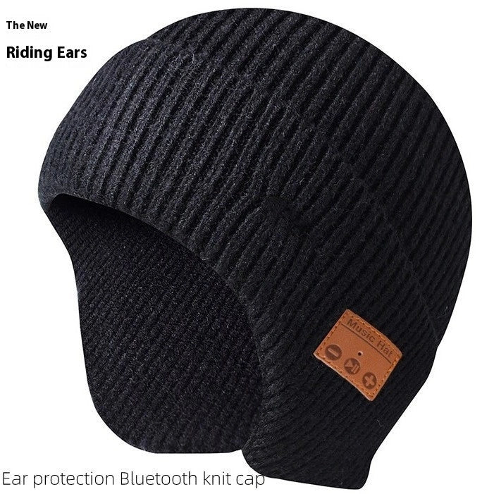 Thickened Blue Tooth Cap Knitted in various colours with dome crown and USB charging cable