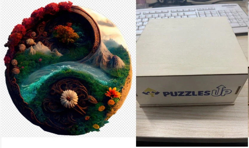 A3 Animal Wooden Puzzle with Box - Premium quality, vibrant animal designs, perfect for family fun