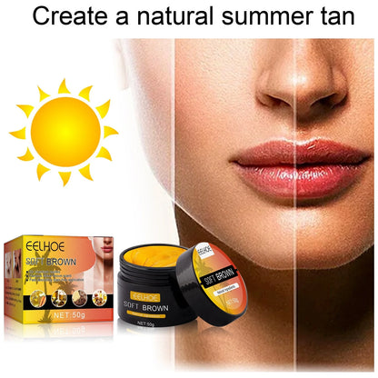 Wheat Complexion Body Tanning Moisturising Cream 50g compact size