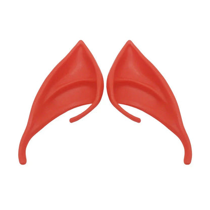 Elf ears in various colours and sizes, made from high-quality, non-toxic latex for a comfortable and realistic Halloween costume accessory