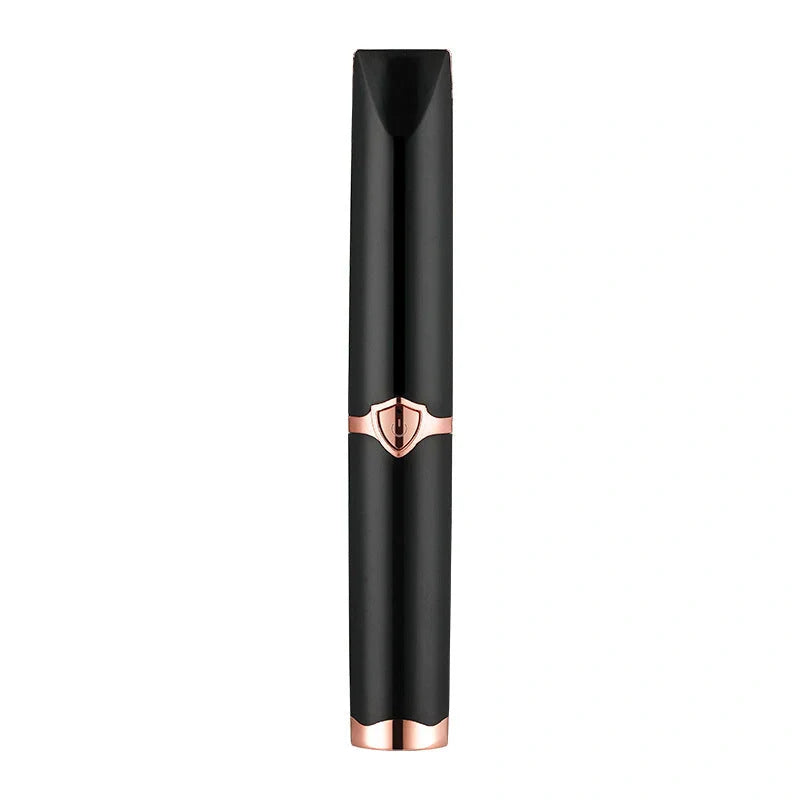 Rechargeable electric eyelash curler with 360-degree rotating comb and USB charging