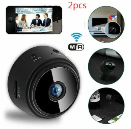 A9 Magnetic Suction Security Camera with HD and infrared night vision features
