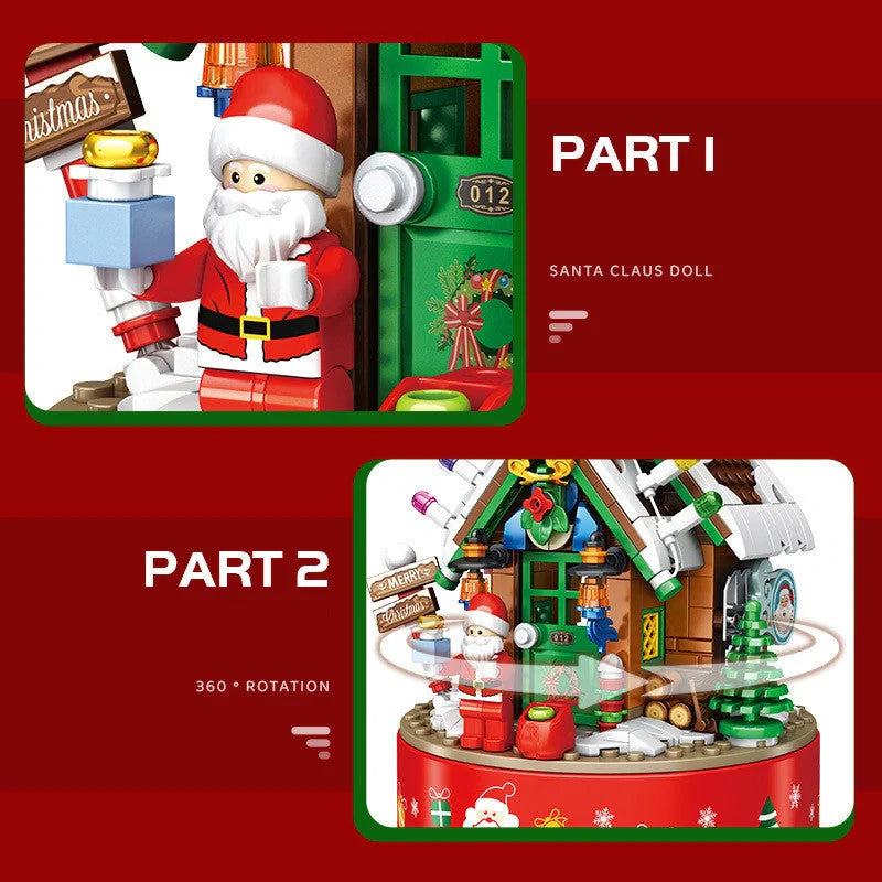 DIY LED Music Box Christmas Tree Ornaments for creative holiday decorating