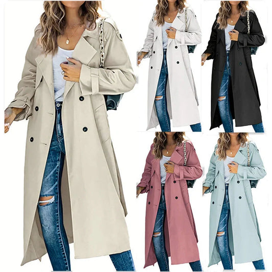 Women's Acetate Fibre Windbreaker Jacket in various solid colours
