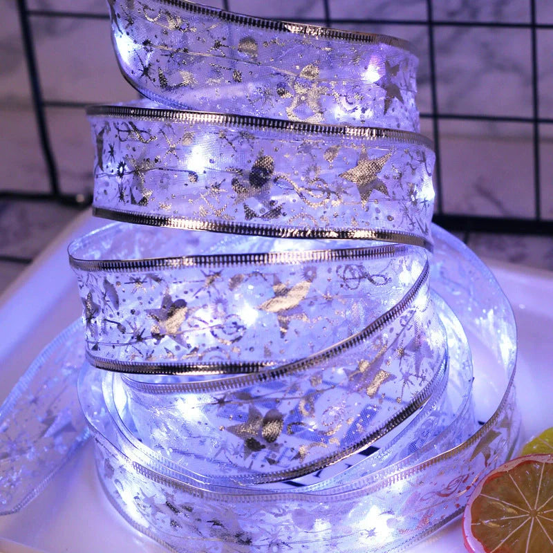 Waterproof Fairy Garland LED Ball String Lights in blue, warm white, white, and multicolour options