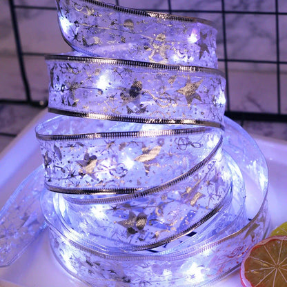 Waterproof Fairy Garland LED Ball String Lights in blue, warm white, white, and multicolour options