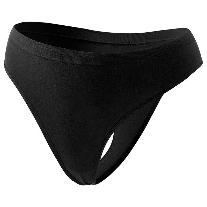 Women's low waist cotton sports panties in a 3-color set, perfect for fitness and daily wear