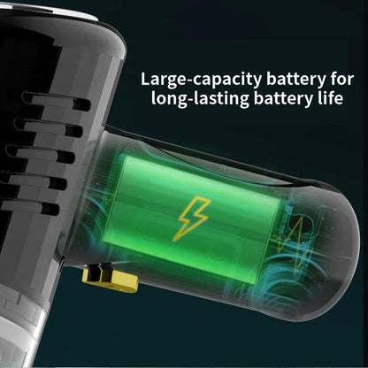 Premium dual-use pet hair vacuum cleaner with powerful suction for effortless cleaning of cars and homes