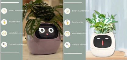 Smart Planter with AI and 7 sensors for easy plant care in various colours