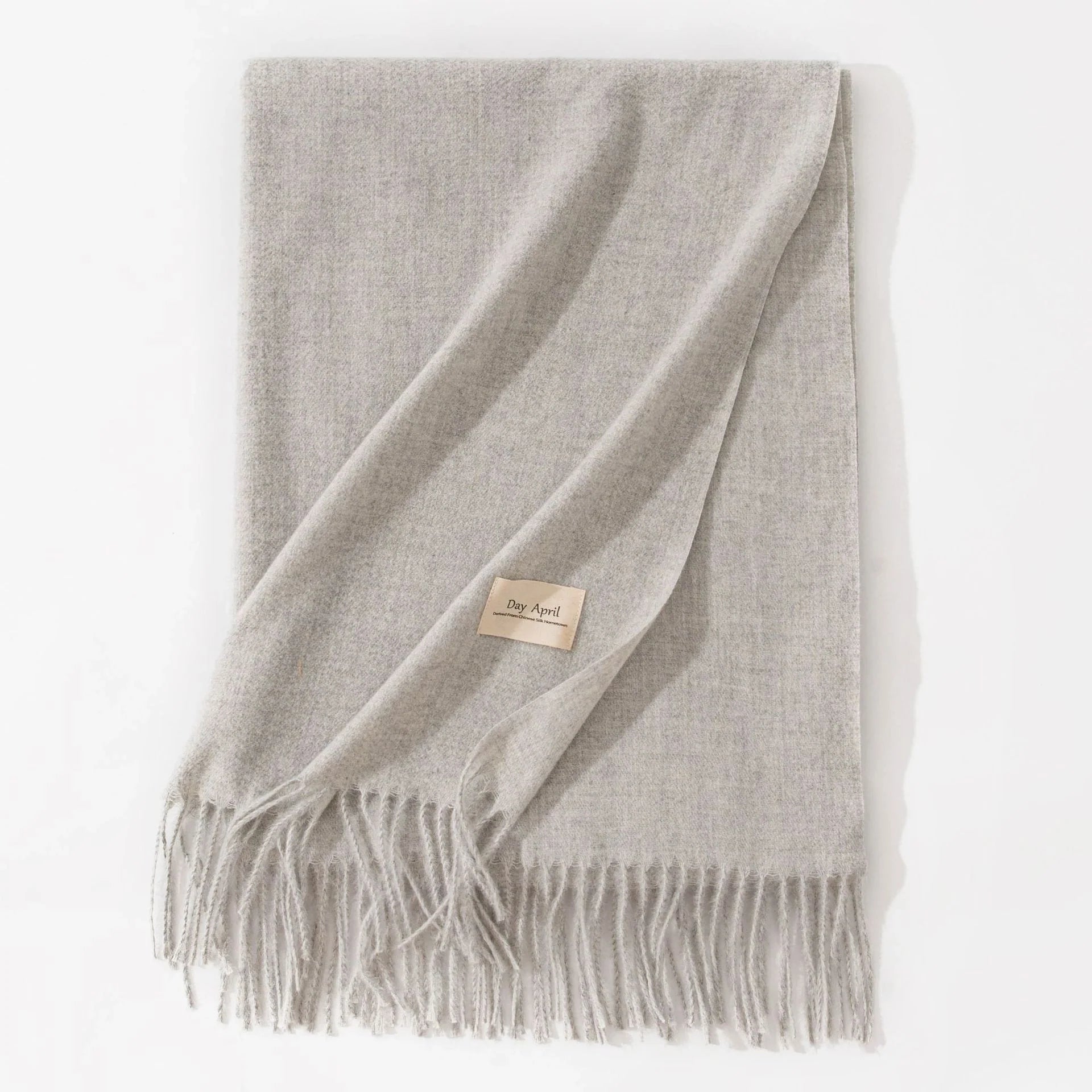 Elegant artificial cashmere scarf for women in various colors, perfect for winter warmth and style.