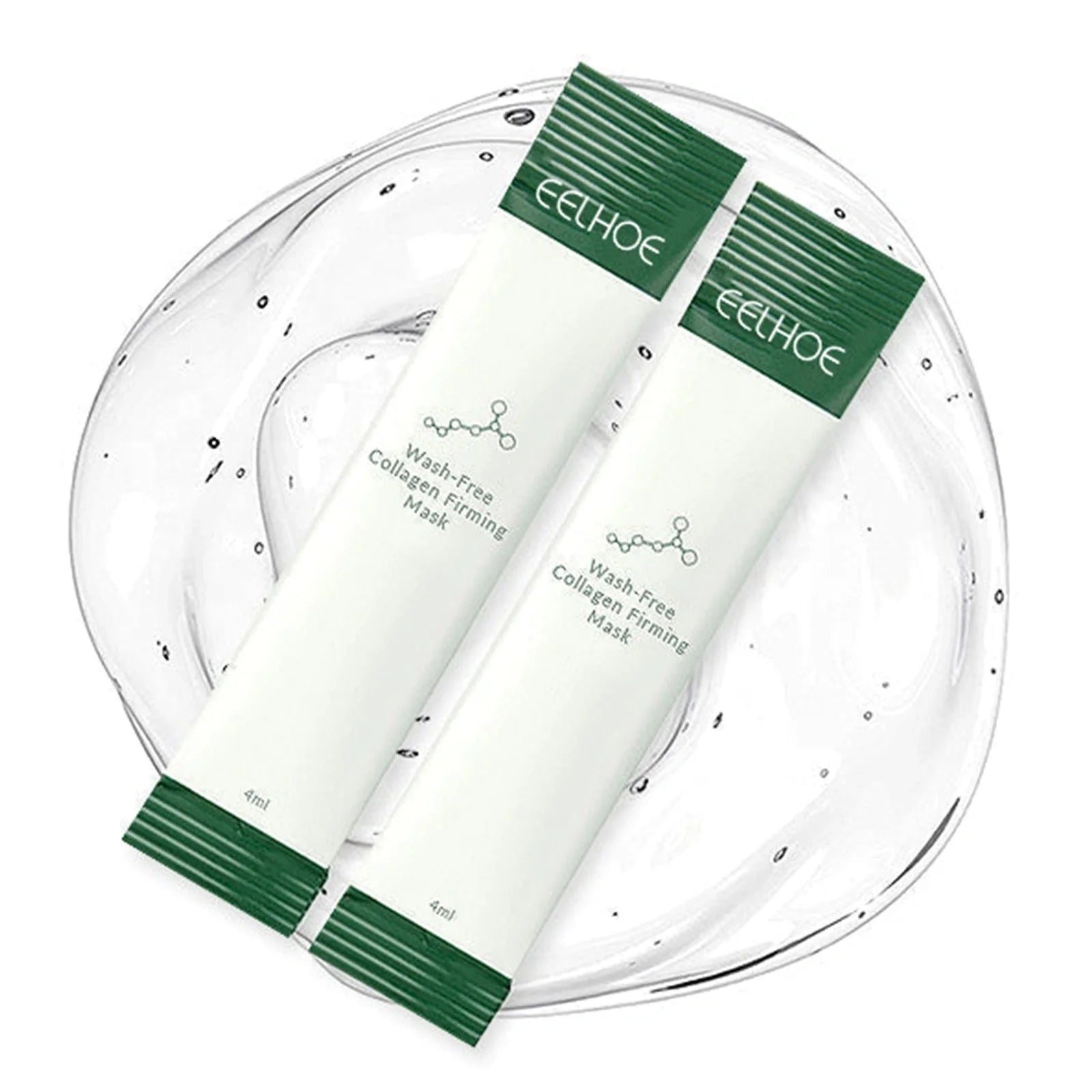 Wash-in collagen mask for skin tightening and fine line softening