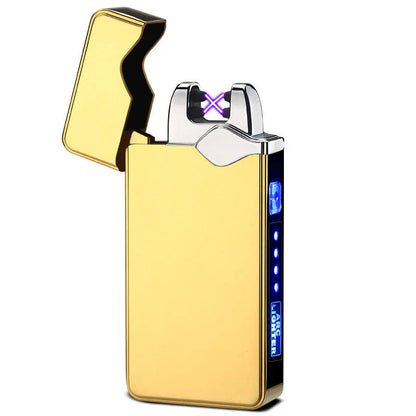Fingerprint-Activated Lighter in Various Color Options with Stylish Ice Plating Finish
