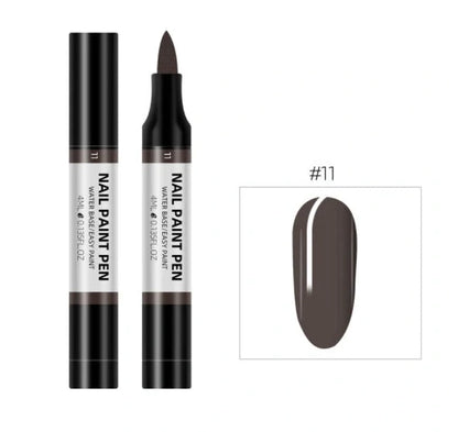 24 colour nail polish painting pen set for 3D nail art designs