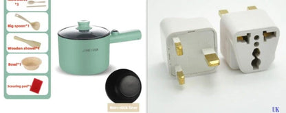 Versatile Mini Electric Cooker for Home and Dorm - Compact, Efficient, and Easy to Use