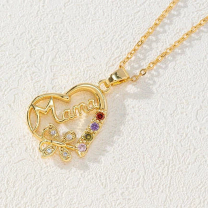 Elegant rhinestone heart-shaped ring in gold color with a dazzling array of multicolored rhinestones