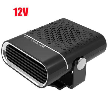 3-in-1 Car Heater Defogger with adjustable airflow for defrosting and heating