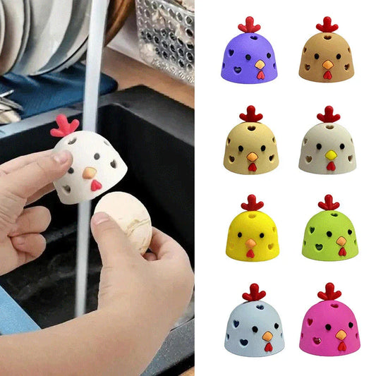 High-quality silicone egg cleaner brush for effortless egg washing and produce cleaning