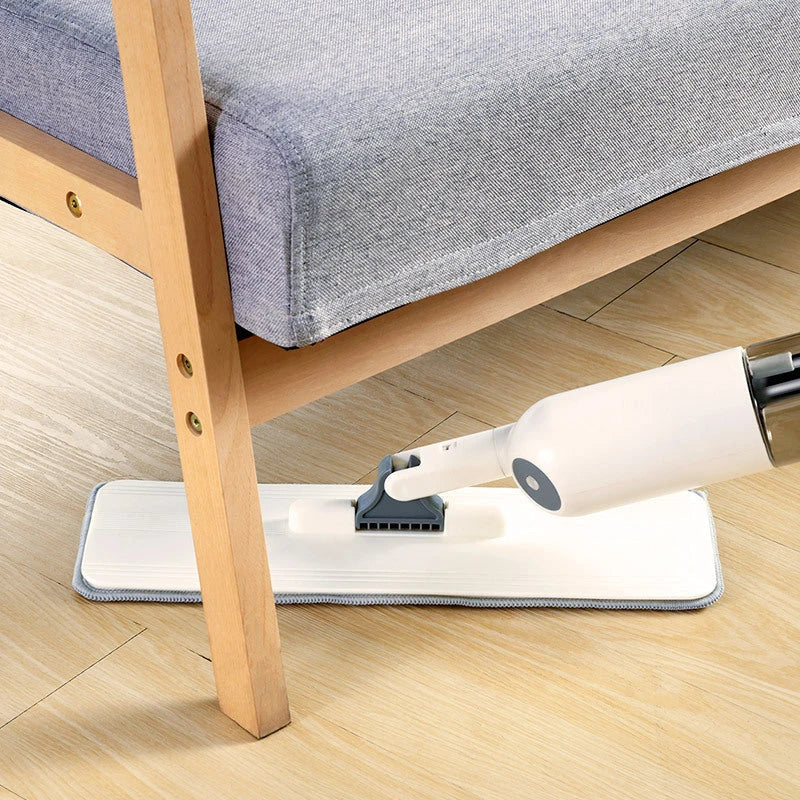 Premium Microfiber Mop Set with 360-degree design and built-in wringer for effortless floor cleaning