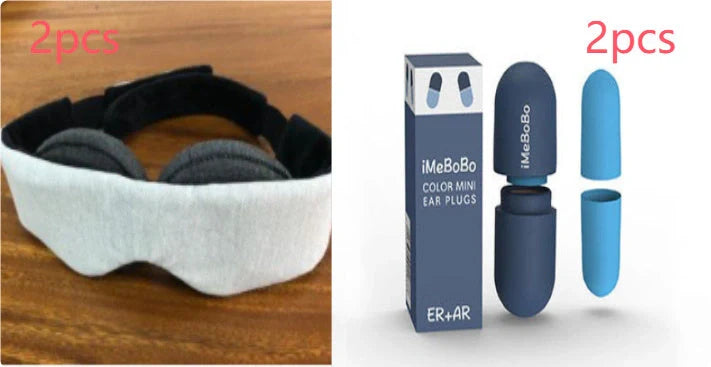 Soft sponge ear plugs with 60% noise reduction in various colours