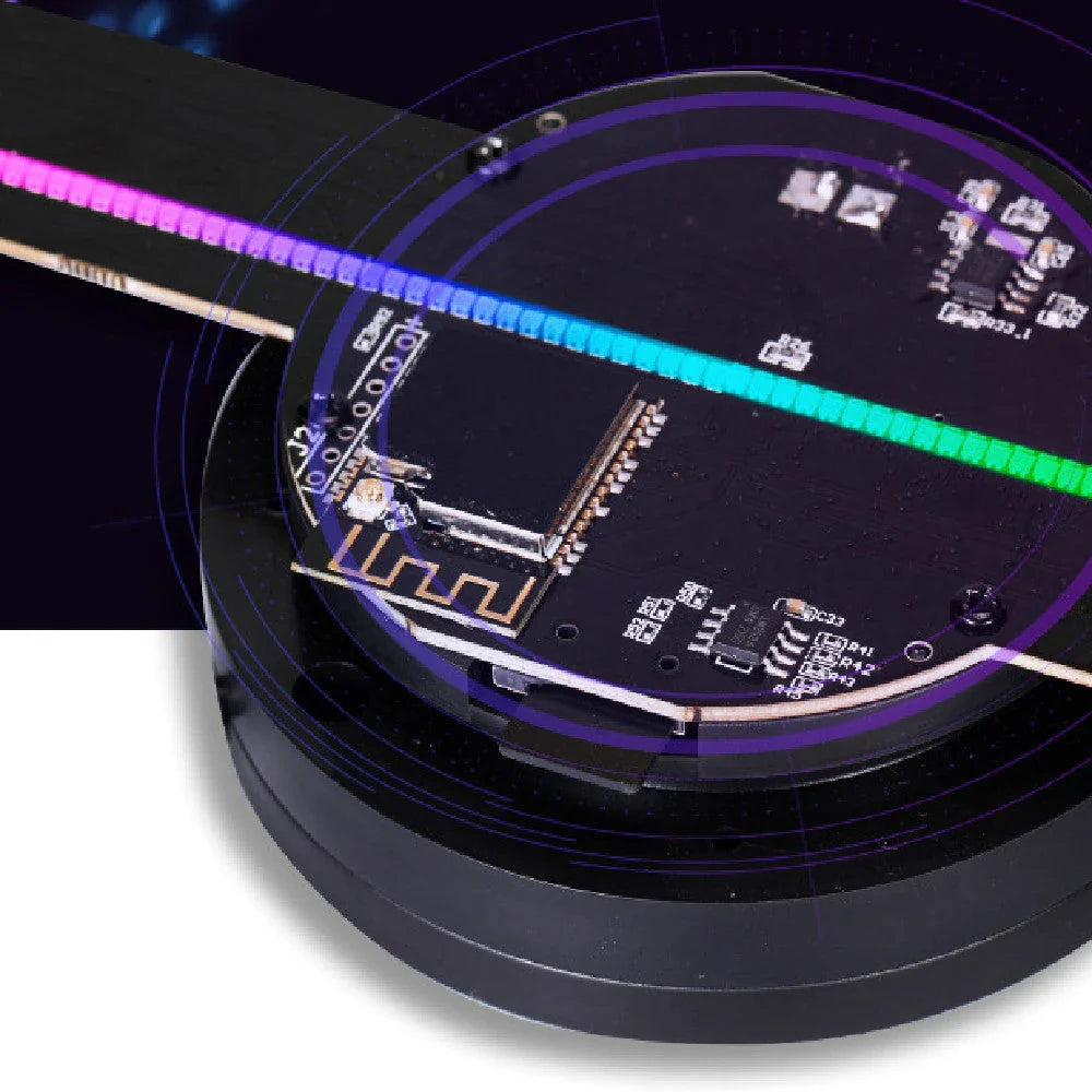 Upgraded 3D holographic advertising display with fan screen support for stores, bars, and events