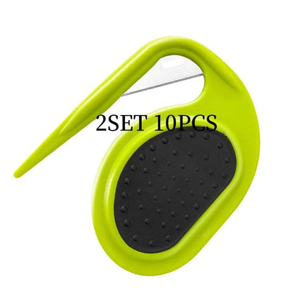 Multifunctional pet comb for knot removal and grooming in various colors