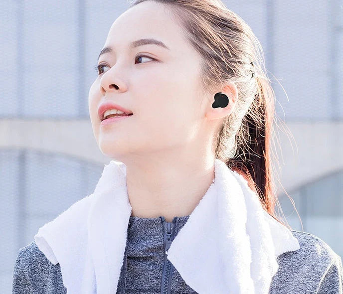 Wireless Bluetooth earbuds with dual drivers, touchpad controls, and waterproof design for an immersive audio experience