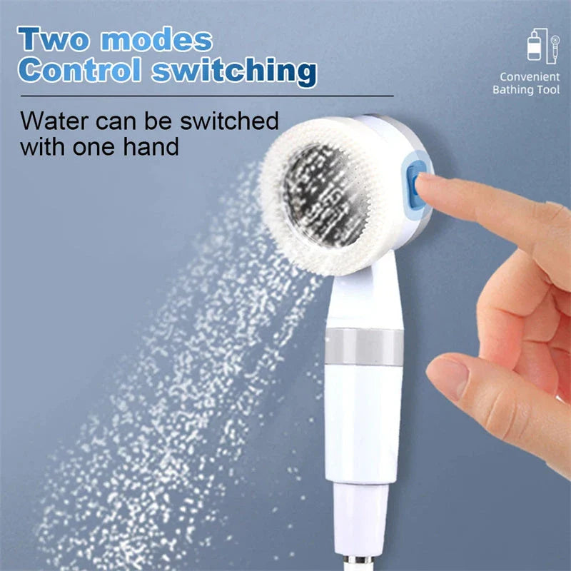 Premium portable outdoor shower with adjustable water flow and waterproof design for camping, hiking, and beach trips