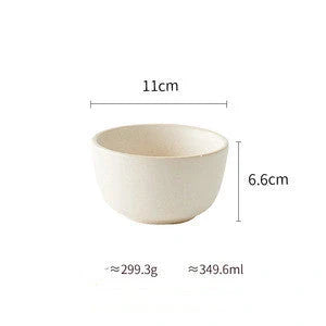 Pure Colour Matte Ceramic Plate Set with sesame point glaze in pink, grey, white, and blue
