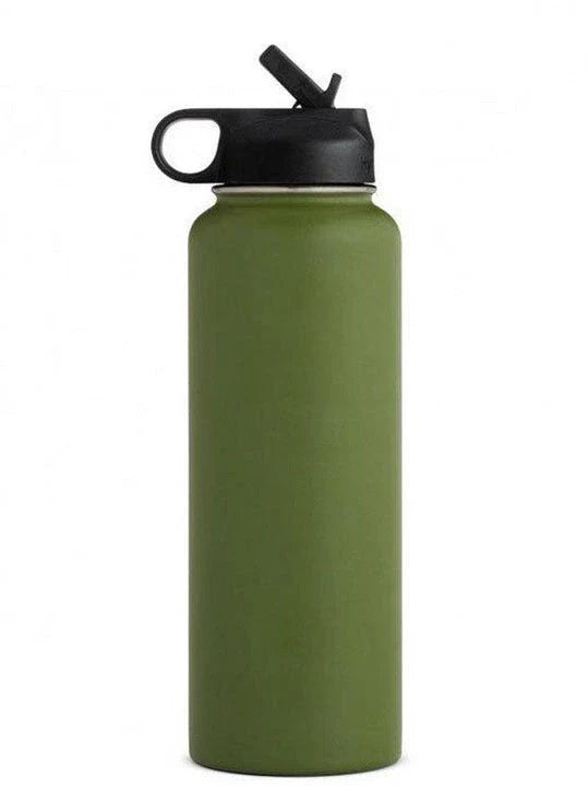 Premium stainless steel insulated tumbler with push-button lid and sleek design for outdoor adventures and active lifestyles.