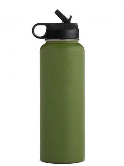 Premium stainless steel insulated tumbler with push-button lid and sleek design for outdoor adventures and active lifestyles.