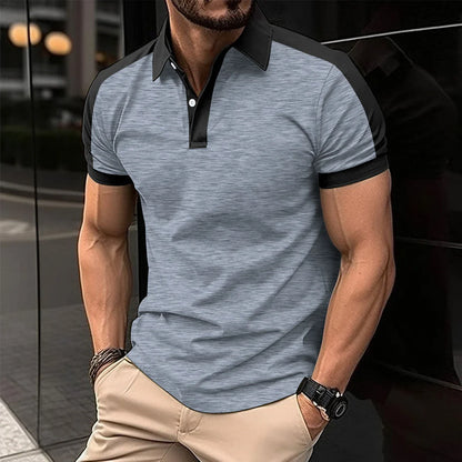 Premium short sleeve polo shirts for men in a variety of vibrant colors and sizes
