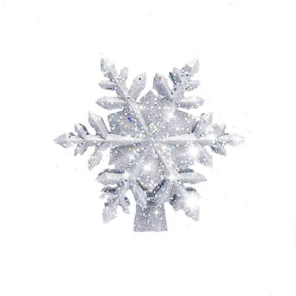 LED Projection Christmas Tree Topper with snowflake and star designs for festive decoration