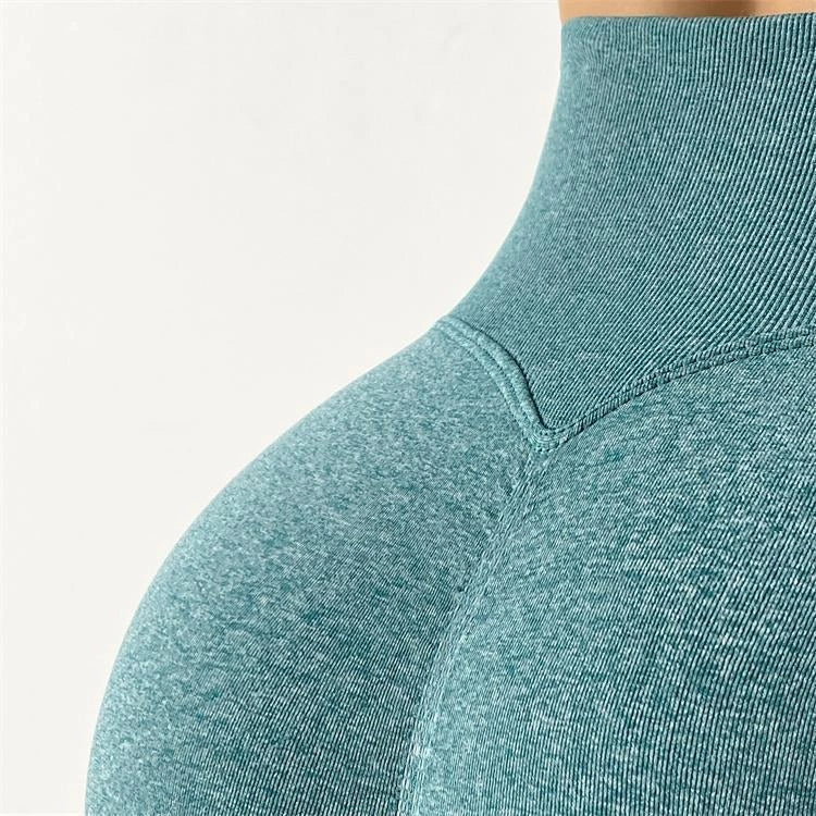 High waisted fitness leggings with stripe design in various colours