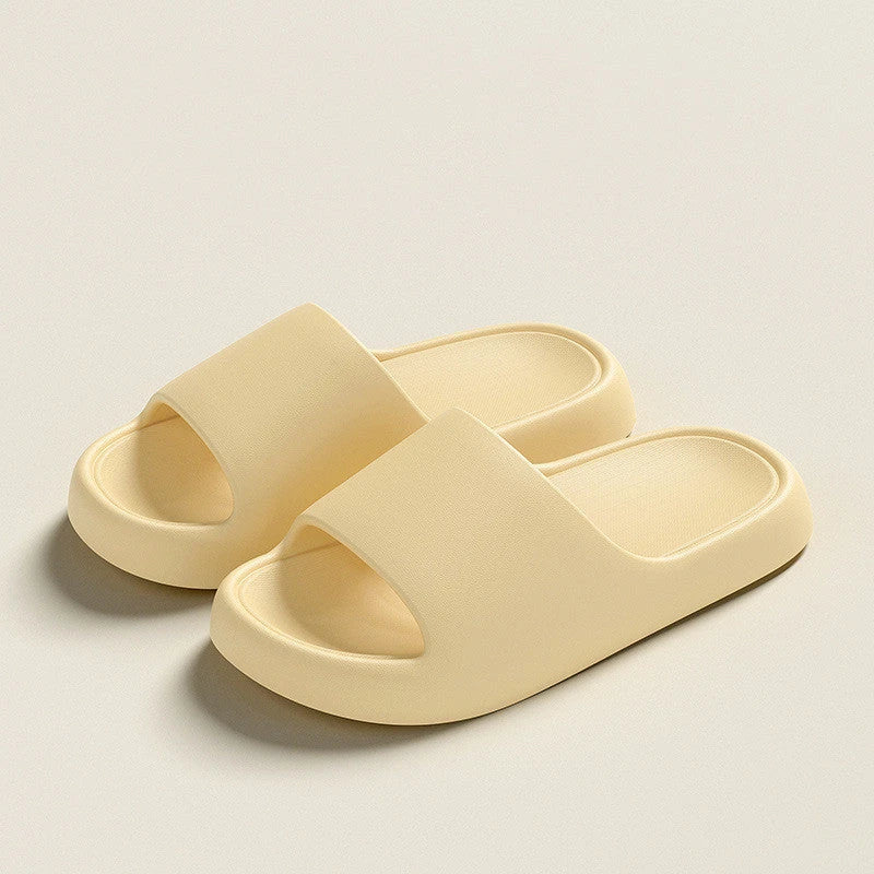 Premium EVA house slippers with thick, slip-resistant soles for indoor comfort and safety