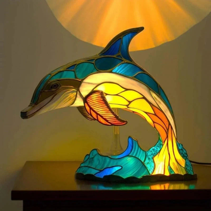2024 3D Coloured Animal Light Desk Lamp featuring detailed animal designs in vibrant colours