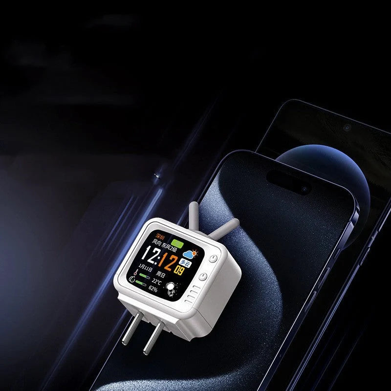 High-Power Type-C Fast Charging Plug in sleek white and black designs