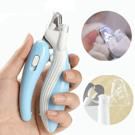 Premium electric pet nail grinder with LED light for safe, precise nail trimming of cats and dogs