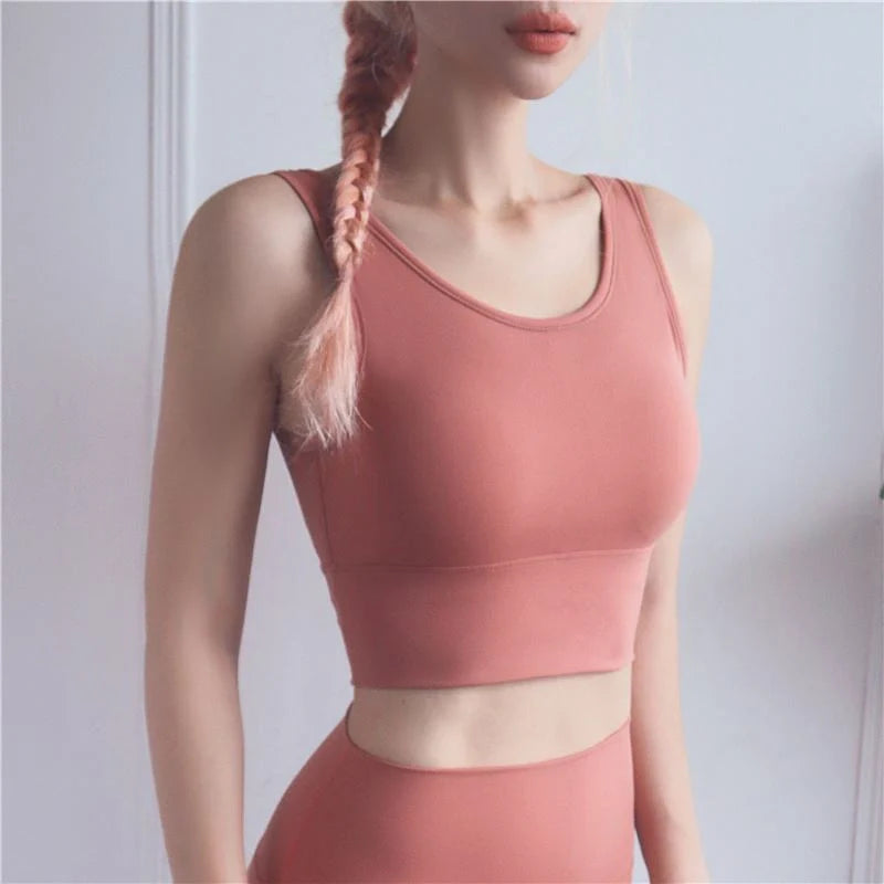 U-Shaped Back Yoga Underwear in breathable nylon fabric, available in multiple colours