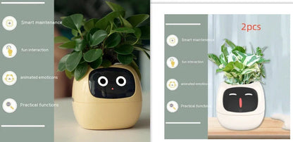 Smart Planter with AI and 7 sensors for easy plant care in various colours