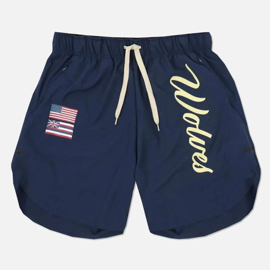 Men's casual running shorts in breathable wicking fabric, available in black, navy blue, wine red, and army green