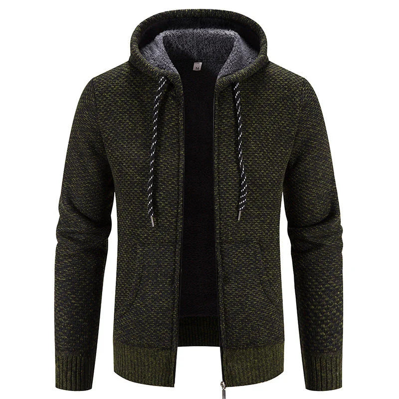 Versatile winter coat with cozy plush lining, available in a variety of classic colors and sizes for a customized fit